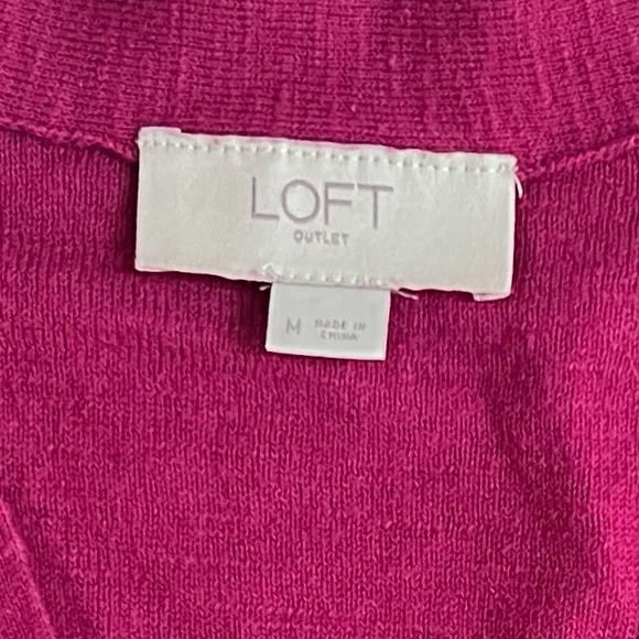 Cardigan Pink Open Front - Picture 6 of 12